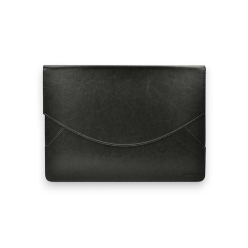 Picture of A4 DOCUMENT WALLET BLACK LEATHER